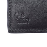 Gucci Gucci Microgucci Sima Compact Wallet Outlet Black 150413 Men's Leather Two Folded Wallet Unused Silgrin