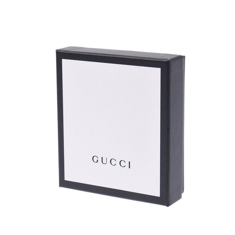 Gucci Gucci Microgucci Sima Compact Wallet Outlet Black 150413 Men's Leather Two Folded Wallet Unused Silgrin