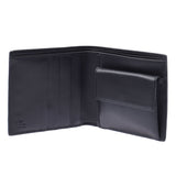 Gucci Gucci Microgucci Sima Compact Wallet Outlet Black 150413 Men's Leather Two Folded Wallet Unused Silgrin