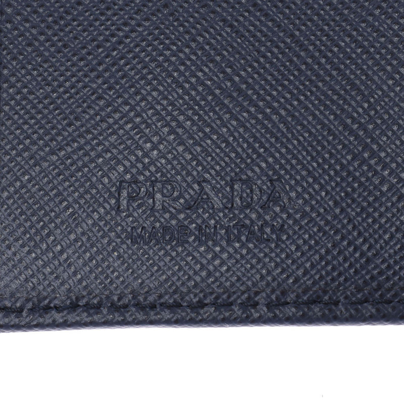 PRADA プラダ 6連キーケース アウトレット 紺 シルバー金具 2PG222 レディース サフィアーノ キーケース 未使用 銀蔵
