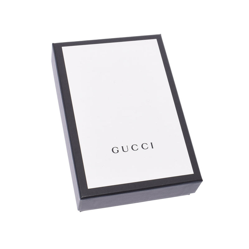 GUCCI グッチ マイクログッチシマ 黒 544472 メンズ レザー 二つ折り財布 未使用 銀蔵