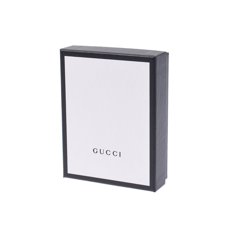 GUCCI グッチ マイクログッチシマ 黒 544030 ユニセックス レザー カードケース 未使用 銀蔵