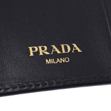 PRADA プラダ 6連キーケース 黒 ゴールド金具 1PG222 レディース レザー キーケース 未使用 銀蔵