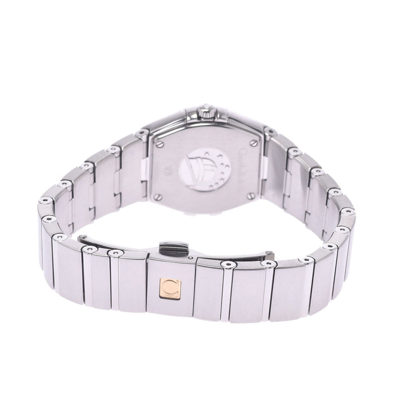 Omega Omega Constellation brush 12p diamond 123.10.24.60.55.001 Ladies SS Watch quartz shell