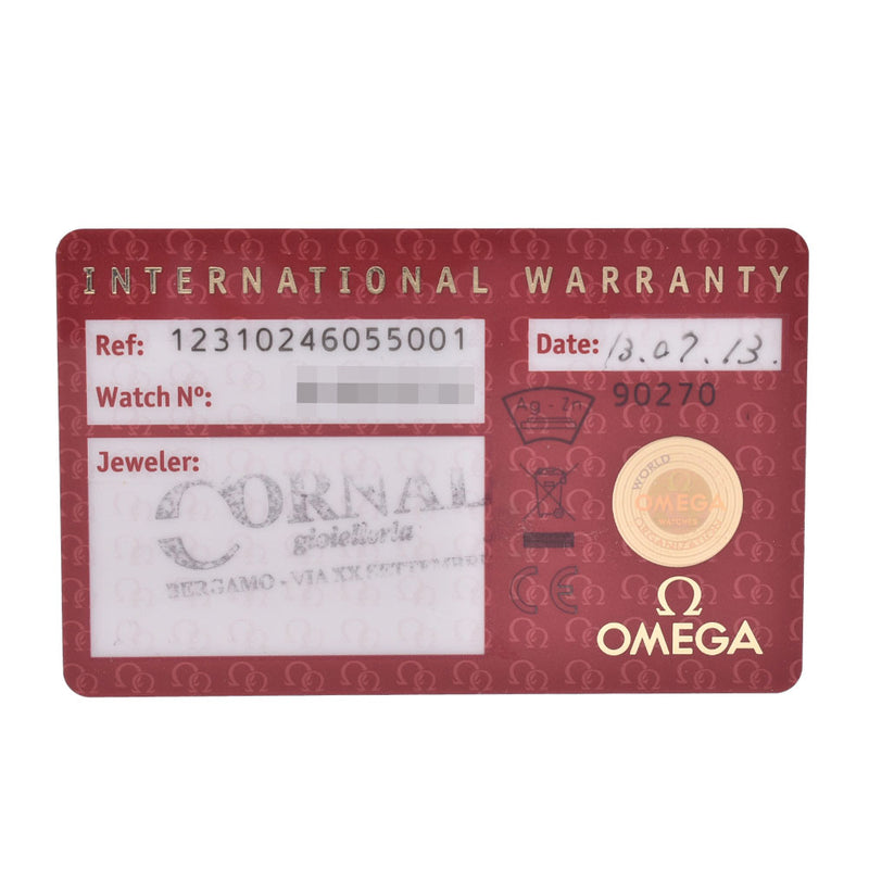 Omega Omega Constellation brush 12p diamond 123.10.24.60.55.001 Ladies SS Watch quartz shell