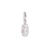 Cartier Cartier Love Charm Munisex K18WG魅力A等级使用Ginzo