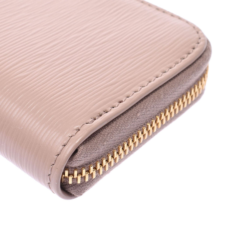Leather purse case with Prada Prada key ring