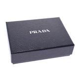 Prada Prada 6层钥匙盒出口黑金支架1PG222女士皮革钥匙盒未使用的Silgrin