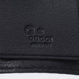 GUCCI グッチ 6連キーケース マイクログッチシマ アウトレット 黒 シルバー金具 150402 メンズ レザー キーケース 未使用 銀蔵