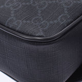Gucci Gucci GG Sprim West Bag带袋深灰色/黑色474293男女皆宜的GG Sprim Canvas Body Bag新促销