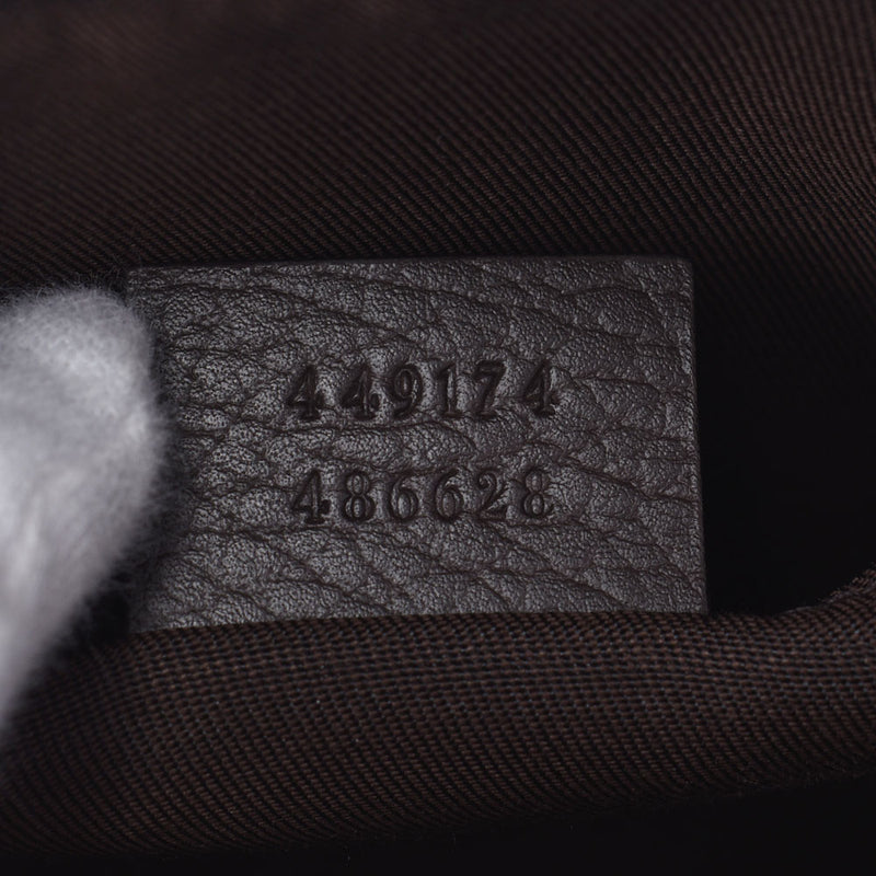 GUCCI グッチ GG柄  ウエストバッグ ベルトバッグ アウトレット ベージュ/ダークブラウン 449174 ユニセックス GGキャンバス ボディバッグ 未使用 銀蔵