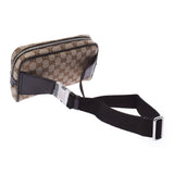 GUCCI グッチ GG柄  ウエストバッグ ベルトバッグ アウトレット ベージュ/ダークブラウン 449174 ユニセックス GGキャンバス ボディバッグ 未使用 銀蔵