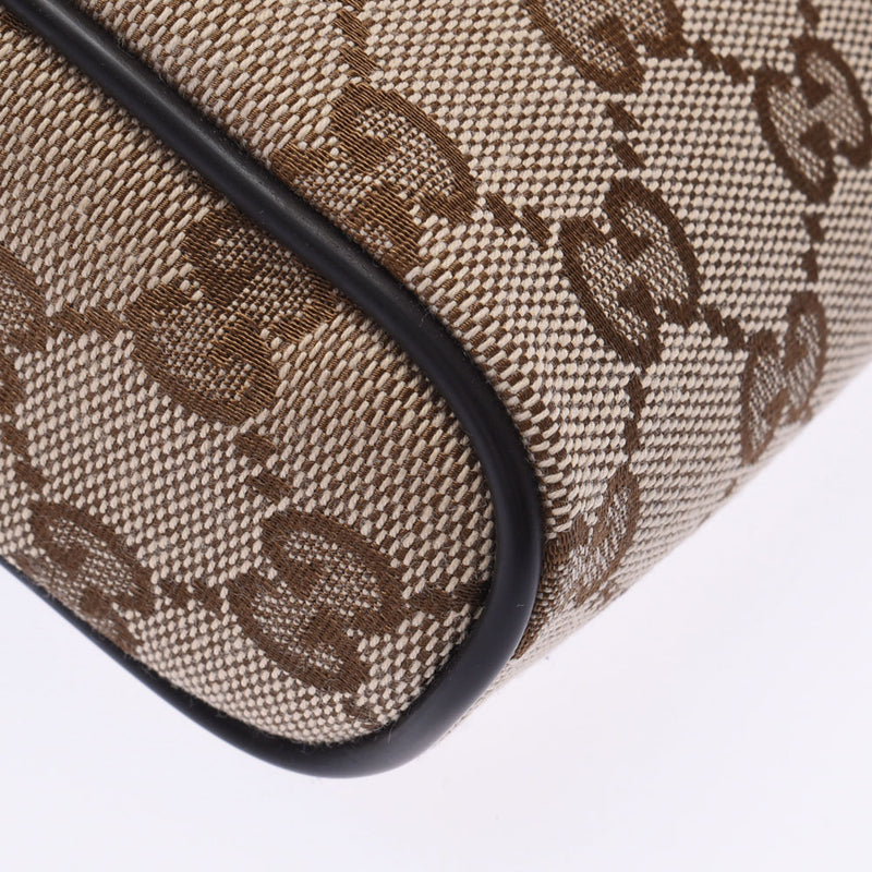 GUCCI グッチ GG柄  ウエストバッグ ベルトバッグ アウトレット ベージュ/ダークブラウン 449174 ユニセックス GGキャンバス ボディバッグ 未使用 銀蔵