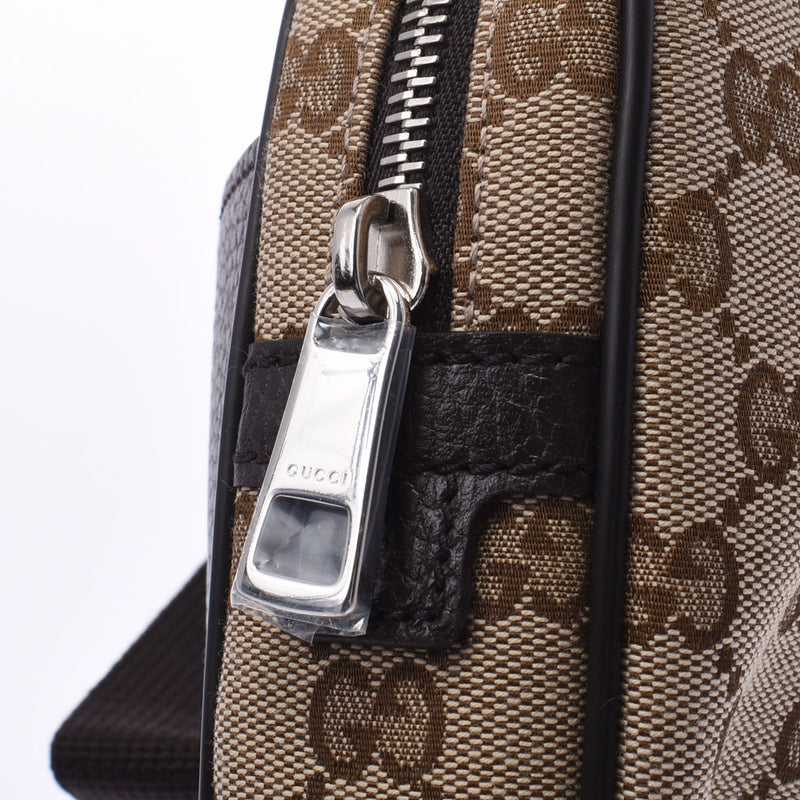 GUCCI グッチ GG柄  ウエストバッグ ベルトバッグ アウトレット ベージュ/ダークブラウン 449174 ユニセックス GGキャンバス ボディバッグ 未使用 銀蔵