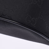 GUCCI グッチ GGナイロン ウエストバッグ アウトレット 黒 449182 ユニセックス レザー ナイロン ボディバッグ 未使用 銀蔵