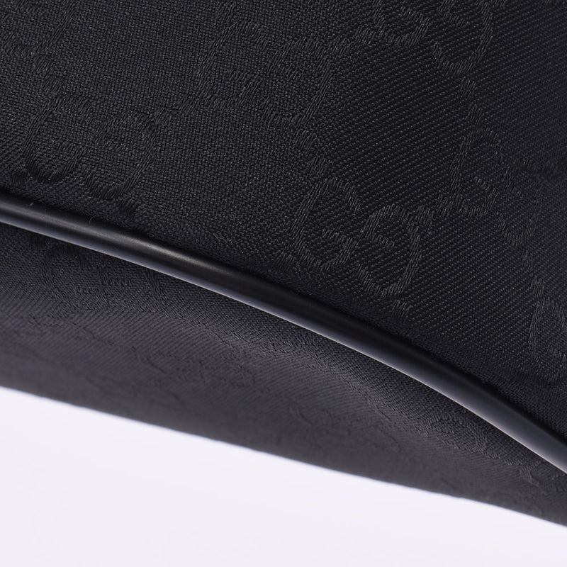 GUCCI グッチ GGナイロン ウエストバッグ アウトレット 黒 449182 ユニセックス レザー ナイロン ボディバッグ 未使用 銀蔵