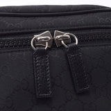 GUCCI グッチ GGナイロン ウエストバッグ アウトレット 黒 449182 ユニセックス レザー ナイロン ボディバッグ 未使用 銀蔵