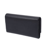 GUCCI Gucci Soho GG Logo Outlet Black 598206 Unisex Leather Long Wallet Unused Silgrin