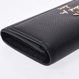 GUCCI Gucci Animalier Bee / Bee Black Antique Gold Bracket 454070 Unisex Leather Long Wallet Unused Silgrin