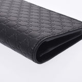 GUCCI グッチ マイクログッチシマ アウトレット 黒 449245 メンズ レザー 札入れ 未使用 銀蔵