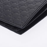 GUCCI グッチ マイクログッチシマ アウトレット 黒 449245 メンズ レザー 札入れ 未使用 銀蔵