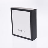 Gucci Gucci Compact Wallet Microgucci Shima Outlet Black Silver Bracket 544475 Unisex Leather Two Folded Wallets Unused Silgrin