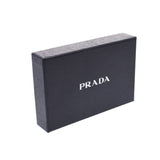 PRADA プラダ カードポケット付き小銭入れ アウトレット 青 2MC021 メンズ レザー コインケース 未使用 銀蔵