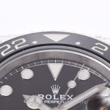 【現金特価】ROLEX ロレックス GMTマスター2 黒/青ベゼル オイスターブレス 126710BLNR メンズ SS 腕時計 自動巻き 黒文字盤 未使用 銀蔵