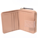 Gucci Gucci Compact Wallet Microgucci Shima Outlet Beige 449395 Unisex Leather Two Folded Wallets Unused Silgrin