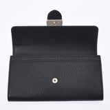 GUCCI Gucci GG Interlocking Wallet Outlet Black 598166 Unisex Leather Long Wallet Unused Silgrin