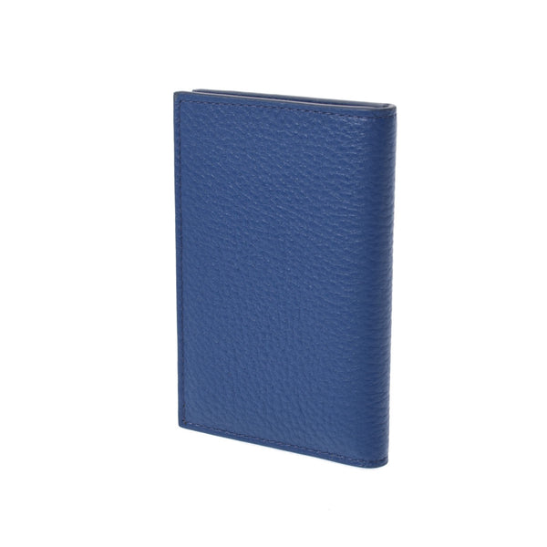 PRADA Prada Pass Case Regular Blue 2MC035 Unisex Leather Card Case Unused Silgrin