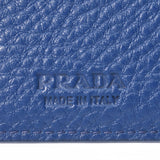 PRADA プラダ パスケース 定期入れ 青 2MC035 ユニセックス レザー カードケース 未使用 銀蔵