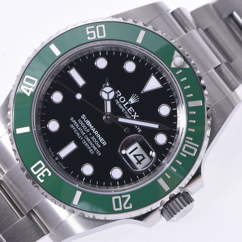 Rolex Submarina Green Bezel Men's Watch 126610 Lv Rolex – 銀蔵