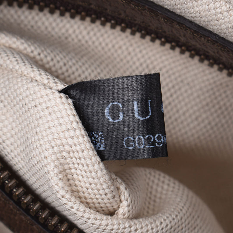 GUCCI Gucci Offidia West Bag Grage System 574796 Unisex GG Sprim Canvas Body Bag Unused Silgrin