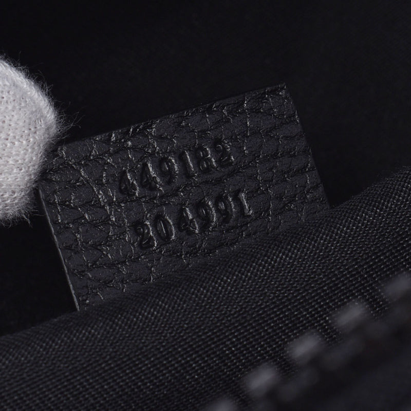 GUCCI グッチ GGナイロン ウエストバッグ アウトレット 黒 449182 ユニセックス レザー ナイロン ボディバッグ 未使用 銀蔵