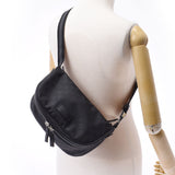 GUCCI グッチ GGナイロン ウエストバッグ アウトレット 黒 449182 ユニセックス レザー ナイロン ボディバッグ 未使用 銀蔵