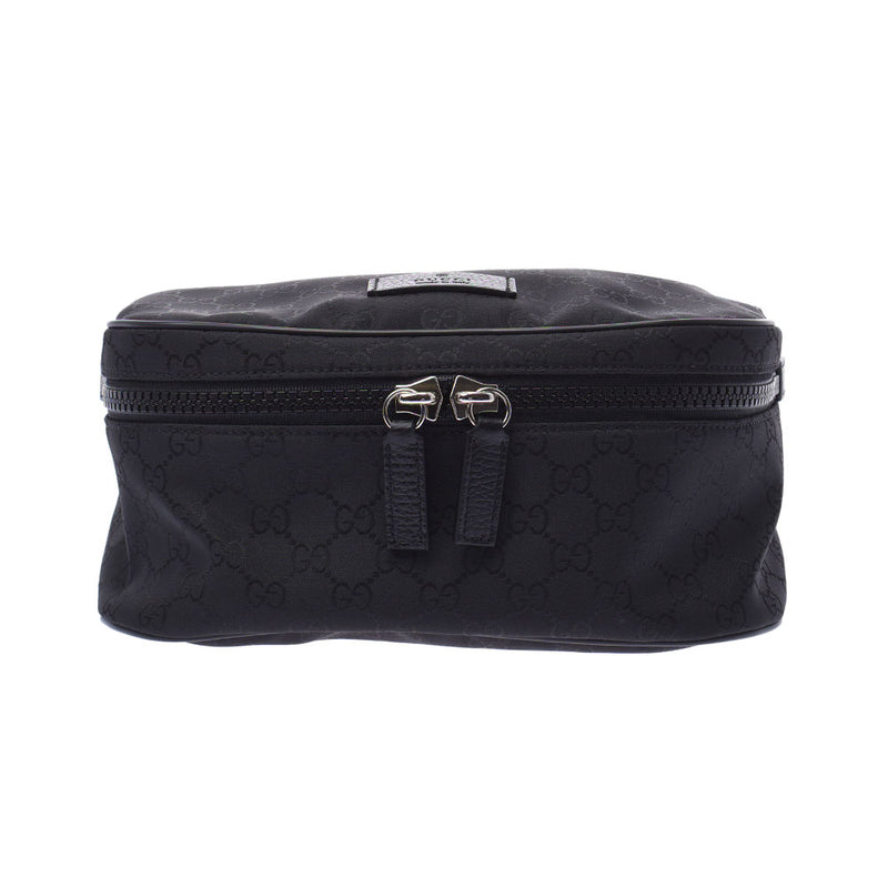 GUCCI グッチ GGナイロン ウエストバッグ アウトレット 黒 449182 ユニセックス レザー ナイロン ボディバッグ 未使用 銀蔵