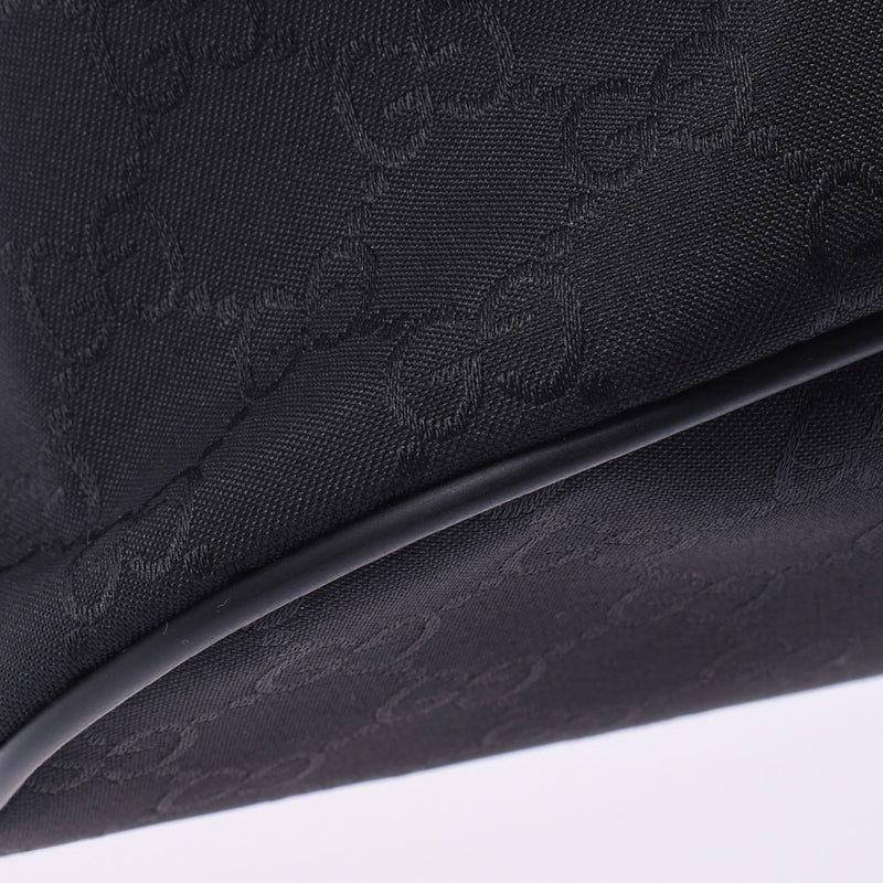 GUCCI グッチ GGナイロン ウエストバッグ アウトレット 黒 449182 ユニセックス レザー ナイロン ボディバッグ 未使用 銀蔵