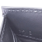 PRADA Prada Compact Wallet Outlet Black Gold Bracket 1 MH021 Unisex Leather Three-fold wallet Unused Silgrin