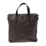 Louis Vuitton Louis Vuitton Monogram Makasa Kitan 2way Brown / Black M40388 Men's Monogram Canvas Tote Bag A-Rank Used Sinkjo