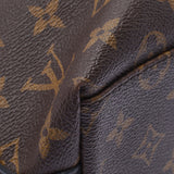 Louis Vuitton Louis Vuitton Monogram Makasa Kitan 2way Brown / Black M40388 Men's Monogram Canvas Tote Bag A-Rank Used Sinkjo