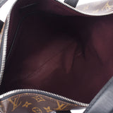 Louis Vuitton Louis Vuitton Monogram Makasa Kitan 2way Brown / Black M40388 Men's Monogram Canvas Tote Bag A-Rank Used Sinkjo