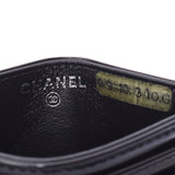 CHANEL Chanel Makeup Black Unisex Enamel Card Case B Rank Used Silgrin
