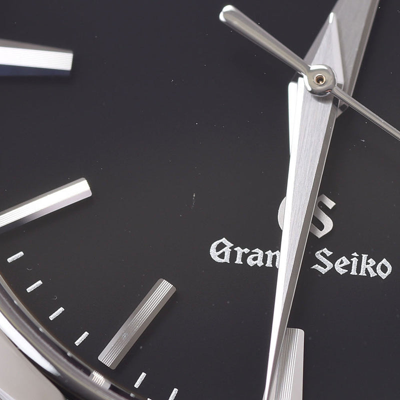 SEIKO Seiko Grand Seiko ※ Size Since a bit changed, a new item ※ SBGX061 Men's SS watch quartz black dial A rank used Silgrin