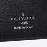 Louis Vuitton Louis Vuitton Portfoille Lock Mini Black M63921 Women's Leather Three Folded Wallets AB Rank Used Sinkjo