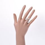 DAMIANI Damiani Eden Dialing #53 12.5 Ladies K18WG/Diamond Ring/Ring A Rank Used Ginzo