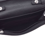 MICHAEL KORS マイケルコース チェーンショルダー 黒 シルバー金具 35SOSTVC2L レディース PVC ショルダーバッグ 未使用 銀蔵
