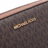 MICHAEL KORS Michael Course Tea Gold Bracket 35F88GTTC3B Ladies PVC Shoulder Bag Unused Ginzo