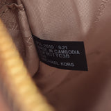 迈克尔·科尔斯（Michael Kors）迈克尔（Michael Kors）迈克尔（Michael）课程白色/茶括号35F88GTTC3B女士PVC肩袋未使用的Ginzo