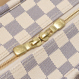 LOUIS VUITTON Louis Vuitton Damier Azur Navigrio White N51189 Unisex Damier Zulu Canvas Shoulder Bag AB Rank Used Ginzo